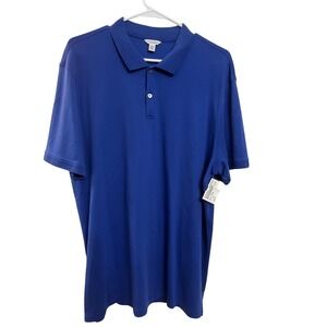 Calvin Klein Men's Royal Blue Short Sleeve Polo Shirt XL TG